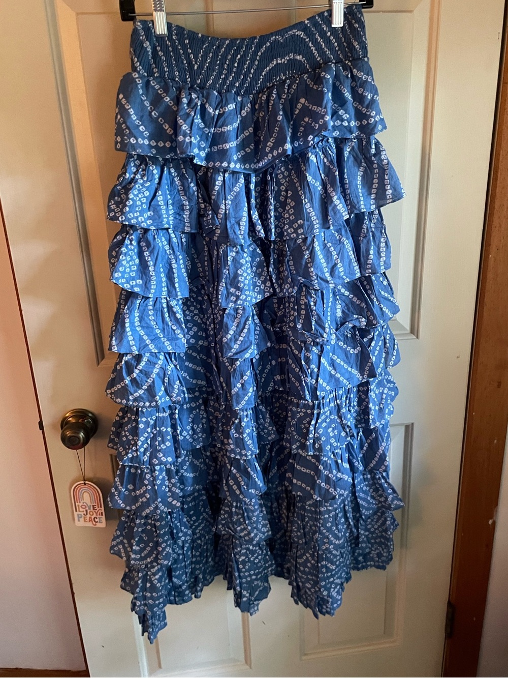 NWT Lola Australia 100% Cotton Valentina Maxi Skirt